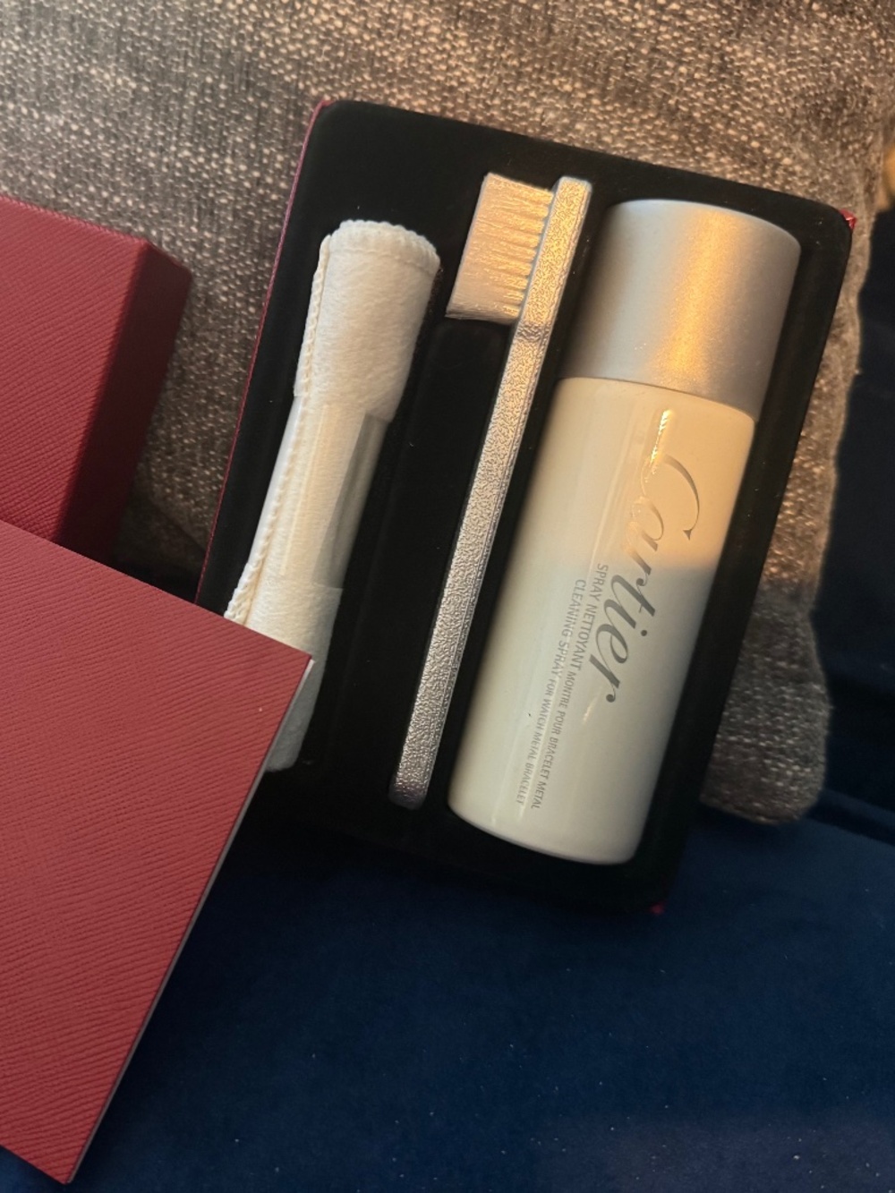 Authentic Cartier Maintenance Kit for Metal Bracelets & Watches — Brand New